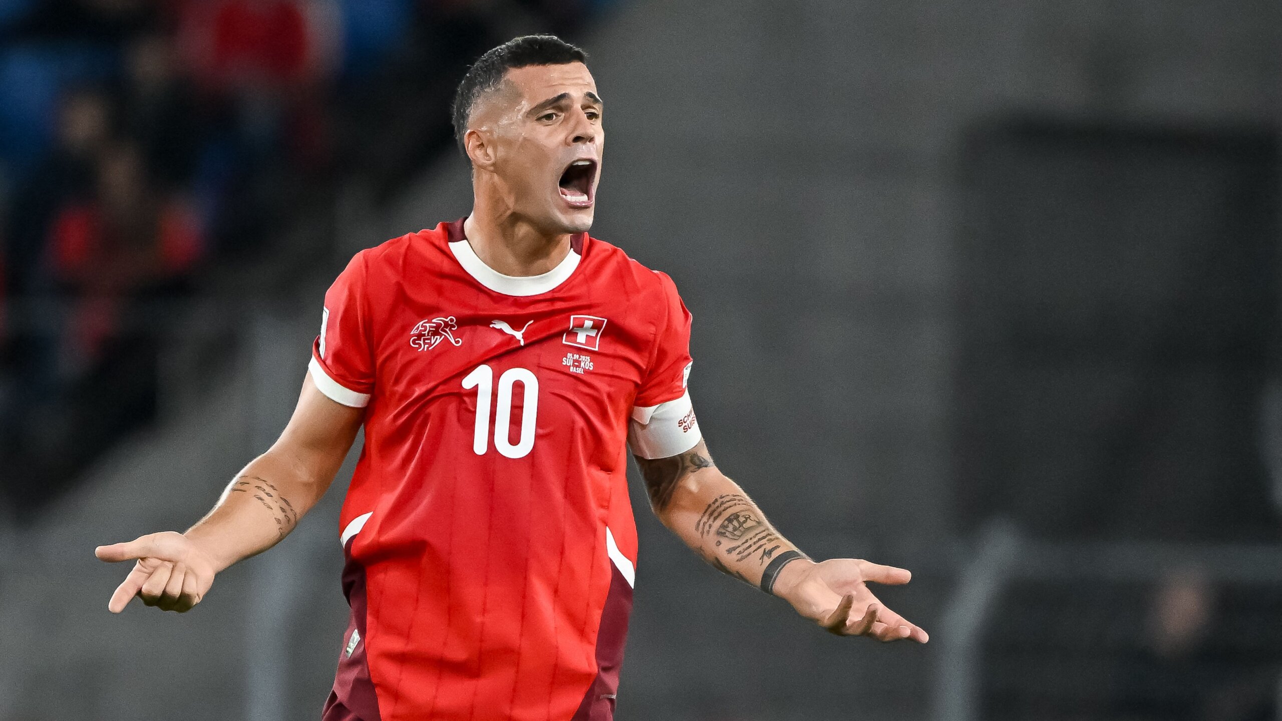 Granit Xhaka Responds to Switzerland Exile Debate 1 GettyImages 2233205722 scaled