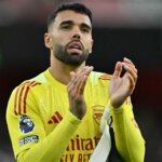 David Raya Named Among World’s Top Goalkeepers by Courtois 2 GettyImages 2236103086