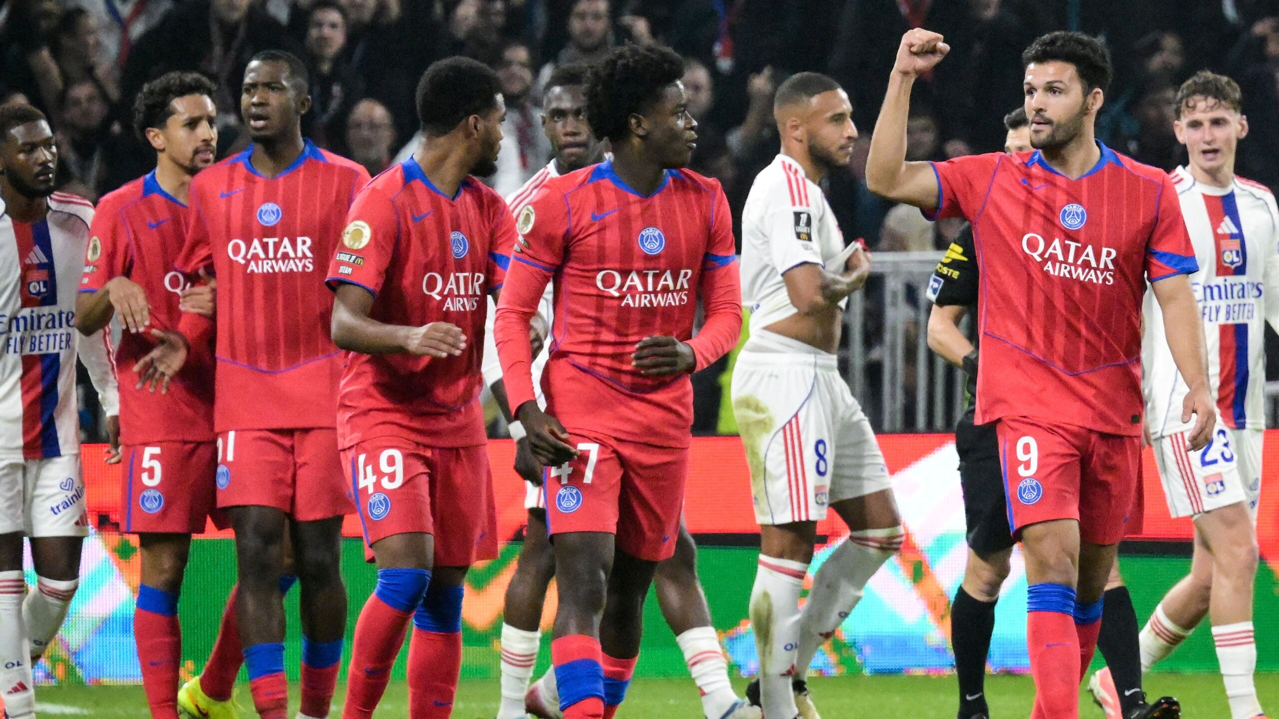 PSG Edge Lyon Amid Refereeing Controversy in Ligue 1 Thriller 1 GettyImages 2245387046 scaled