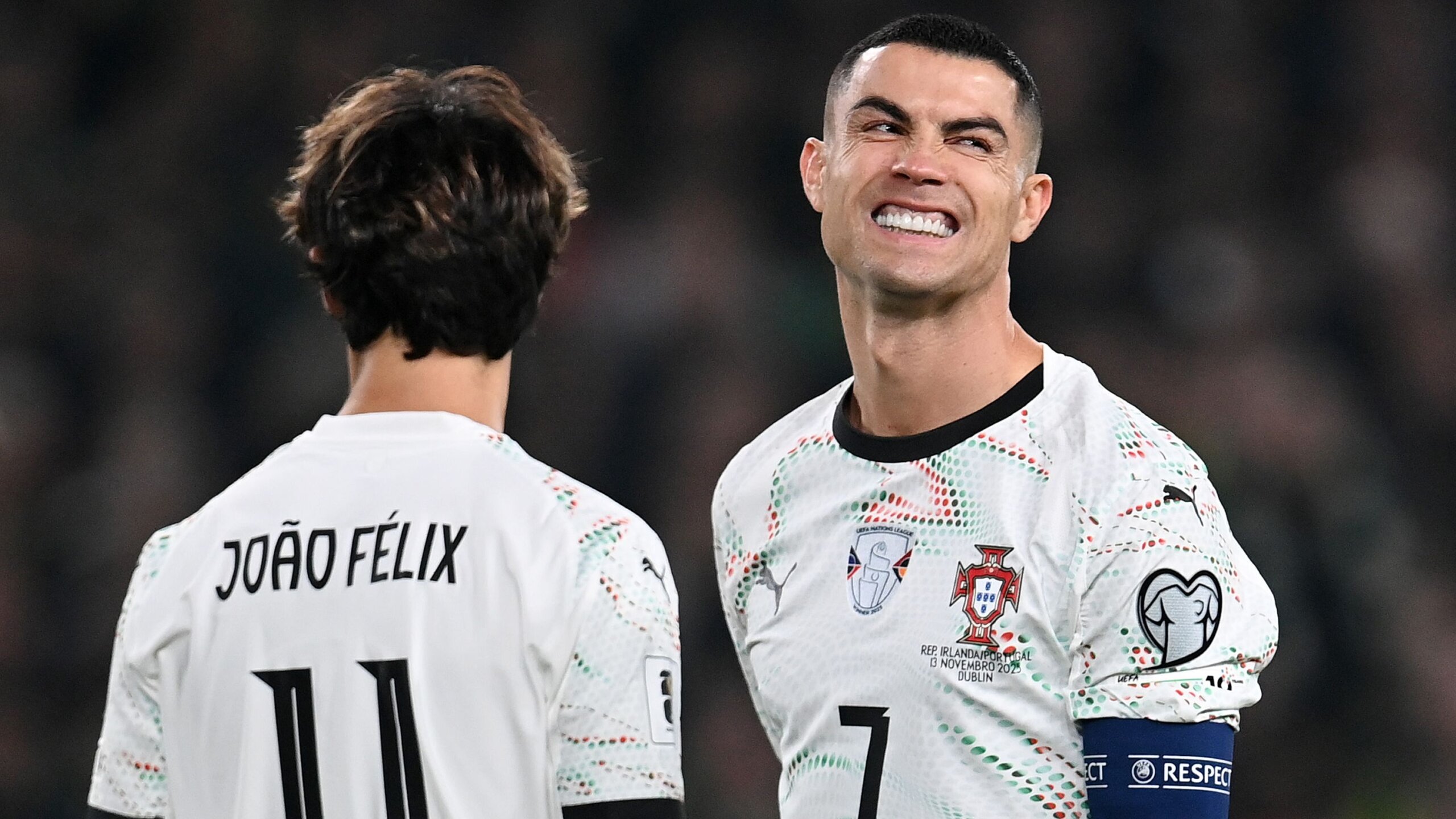 Cristiano Ronaldo Red Card Overshadows Portugal’s Draw in Dublin 7 GettyImages 2246573952 scaled