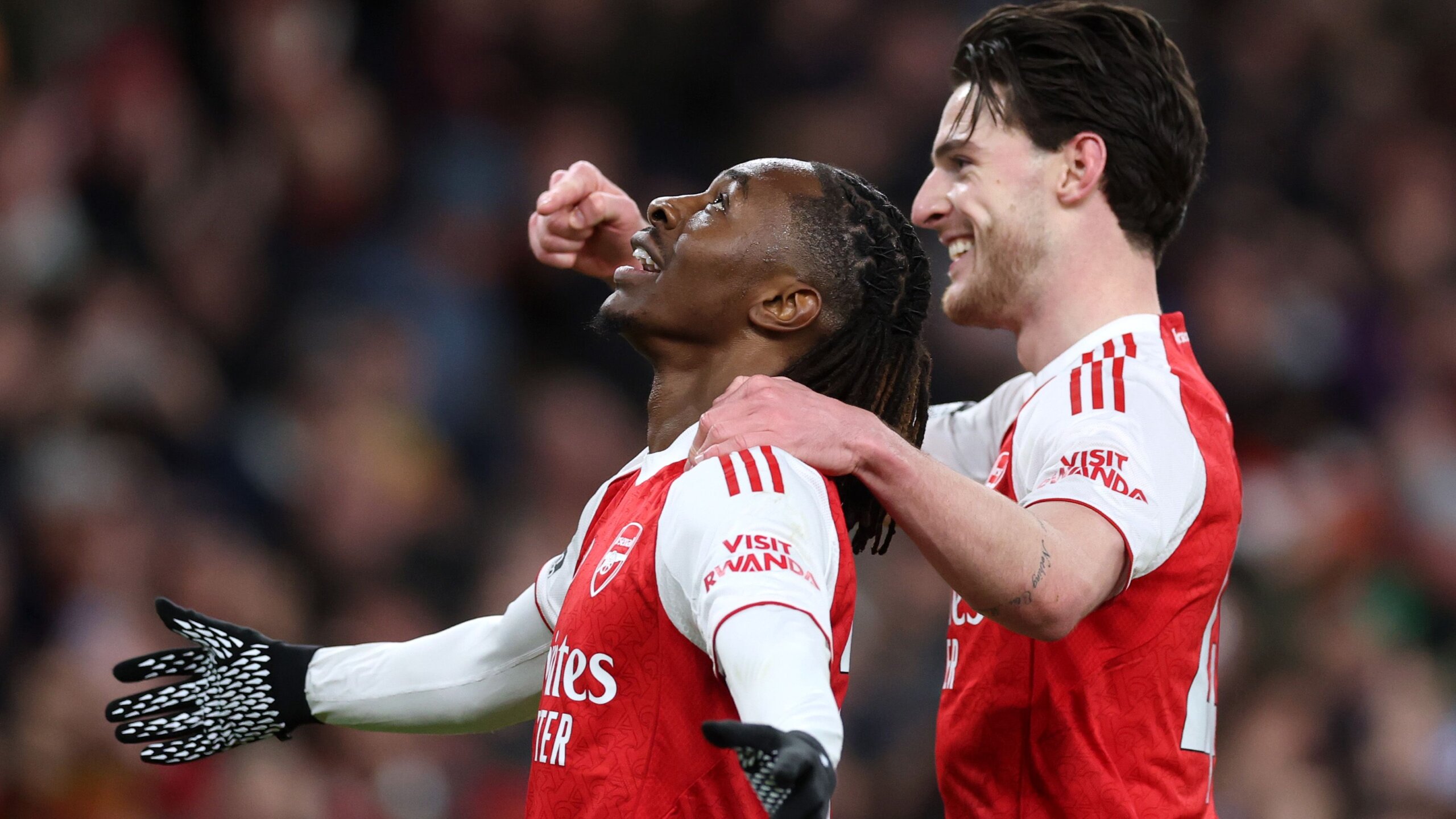 Eberechi Eze Shines With Hat-Trick in Arsenal’s Derby Triumph 8 GettyImages 2248093818 scaled