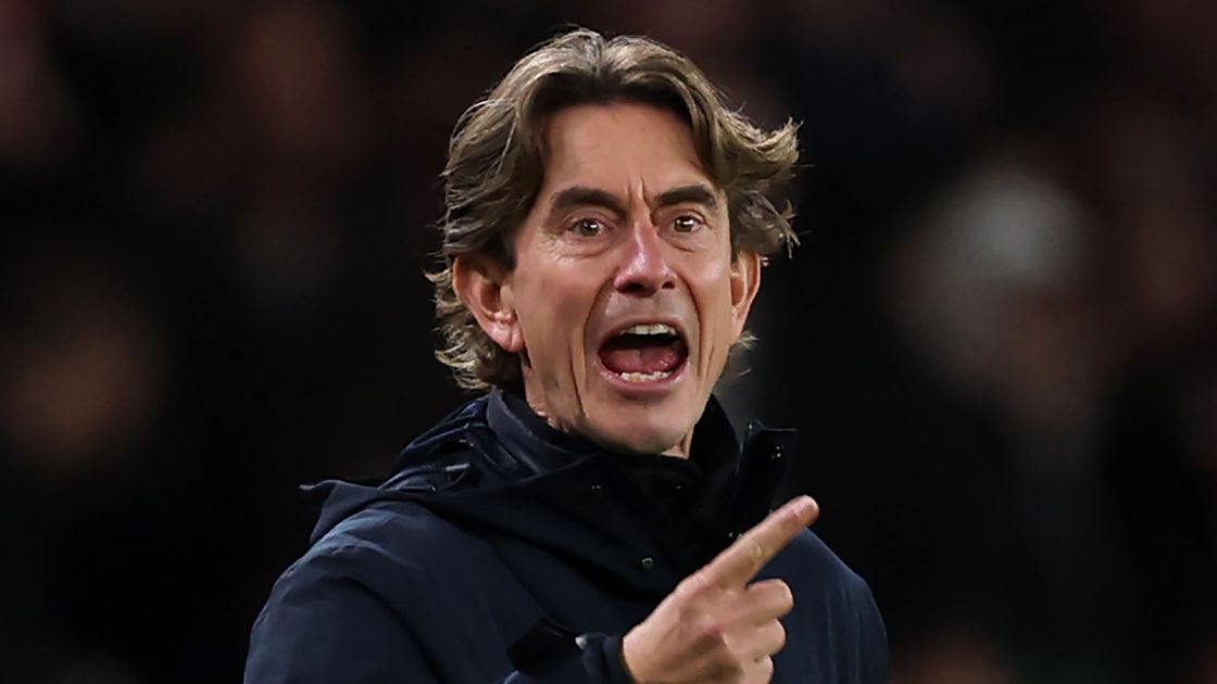 Tottenham Stand by Thomas Frank After Crushing Arsenal Loss 9 GettyImages 2248164016