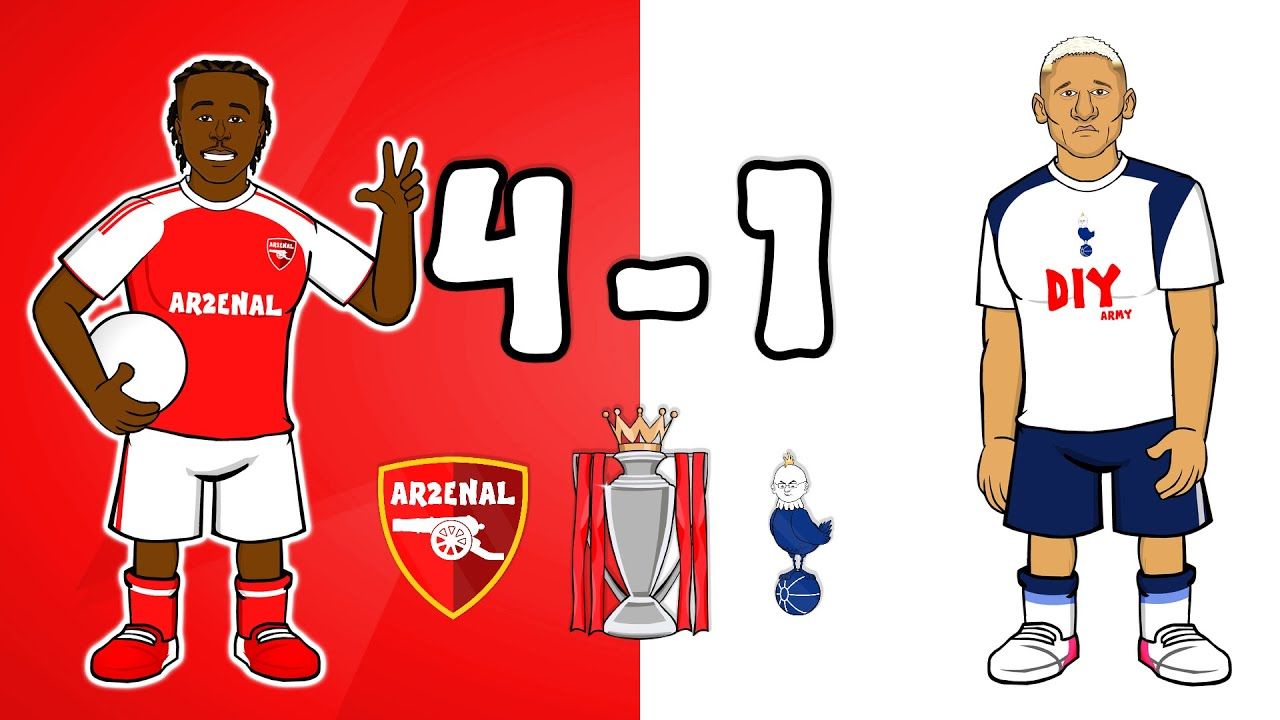 Eberechi Eze Dazzles as Arsenal Thrash Tottenham in Derby 7 maxresdefault 4