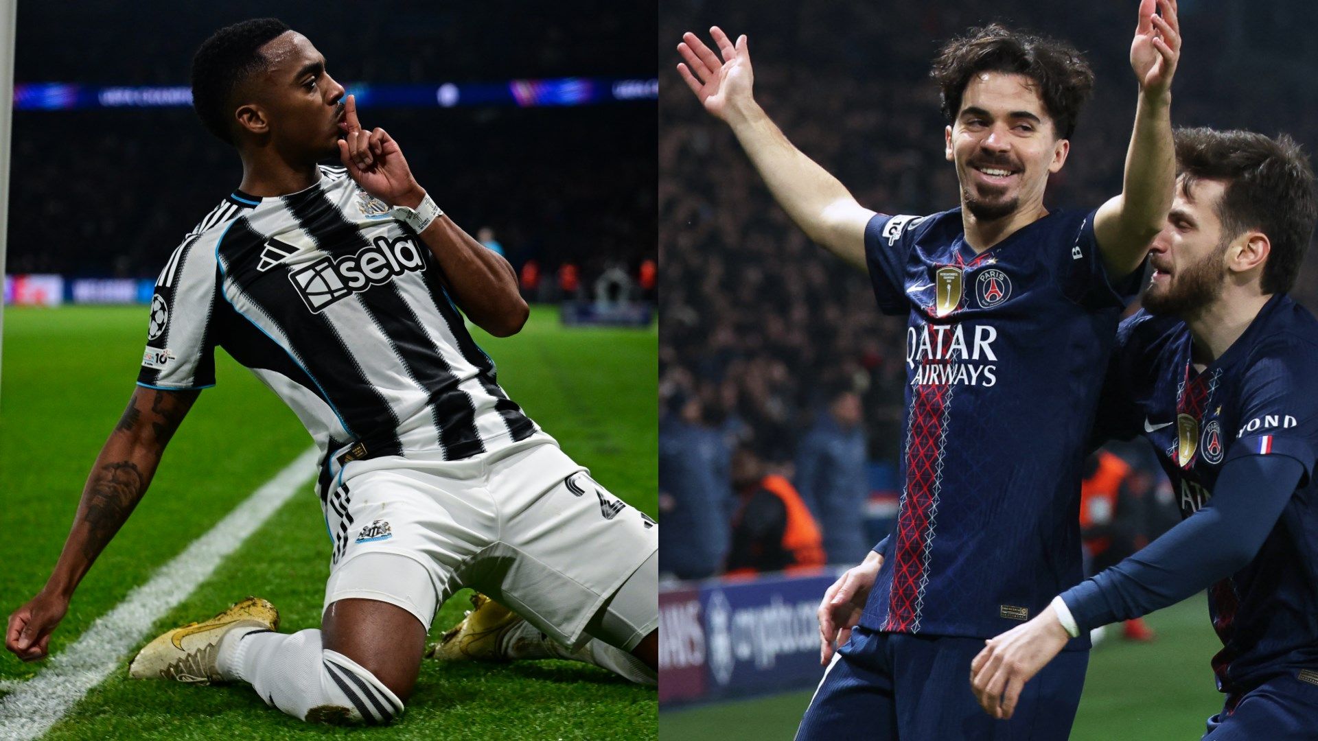 Newcastle Player Ratings Shine Despite PSG Stalemate 2 Willock20Vitinha20GFX