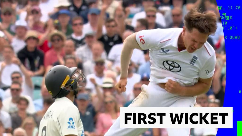 Sonny Baker marks first Test wicket as England tighten grip on New Zealand at The Oval 1 07846720 6a58 11f1 8546 8f19e4fe30f4