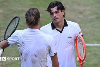 Taylor Fritz beats Alexander Zverev again to reach Halle final 4 33adf510 6ccd 11f1 af86 f18c6df0a749