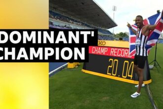 Zharnel Hughes wins men’s 200m title with championship record at UK Athletics Championships 6 5219a590 6d80 11f1 b1db af71d47507d6
