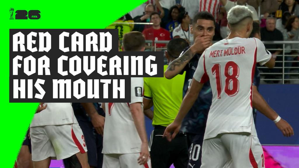 Almiron makes World Cup history with first red card under new mouth-covering rule 1 c0af7db0 6c61 11f1 b1db af71d47507d6