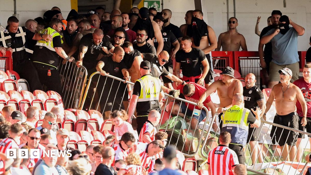 Police intervene as disorder overshadows Derry City’s Brandywell night against CSKA Sofia 1 1d450d30 81be 11f1 851a 41b6200fdab4
