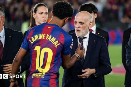 Tebas criticises FIFA over Balogun ruling as La Liga chief attacks World Cup discipline silence 6 805e2c00 7a00 11f1 8329 119e86ad1936
