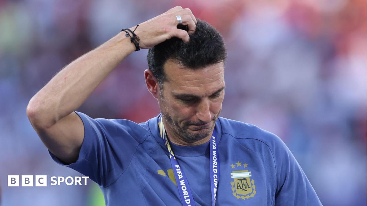 Scaloni in tears after World Cup final defeat as Argentina future talk turns emotional 1 814a2e20 83ce 11f1 adc4 27fd56cf7ce1