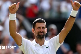 Djokovic breaks Federer’s Wimbledon record to reach quarter-finals 6 8f72b550 788c 11f1 8f2d ffc475ec1126